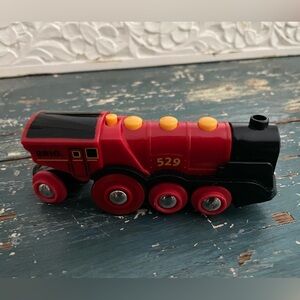 Brio red 529 train***